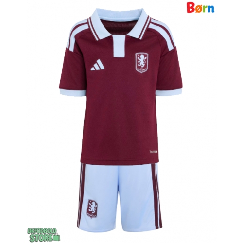 Aston Villa Ian Maatsen #22 Replika Babytøj Hjemmebanesæt Børn 2026-27 Kortærmet (+ Korte bukser)